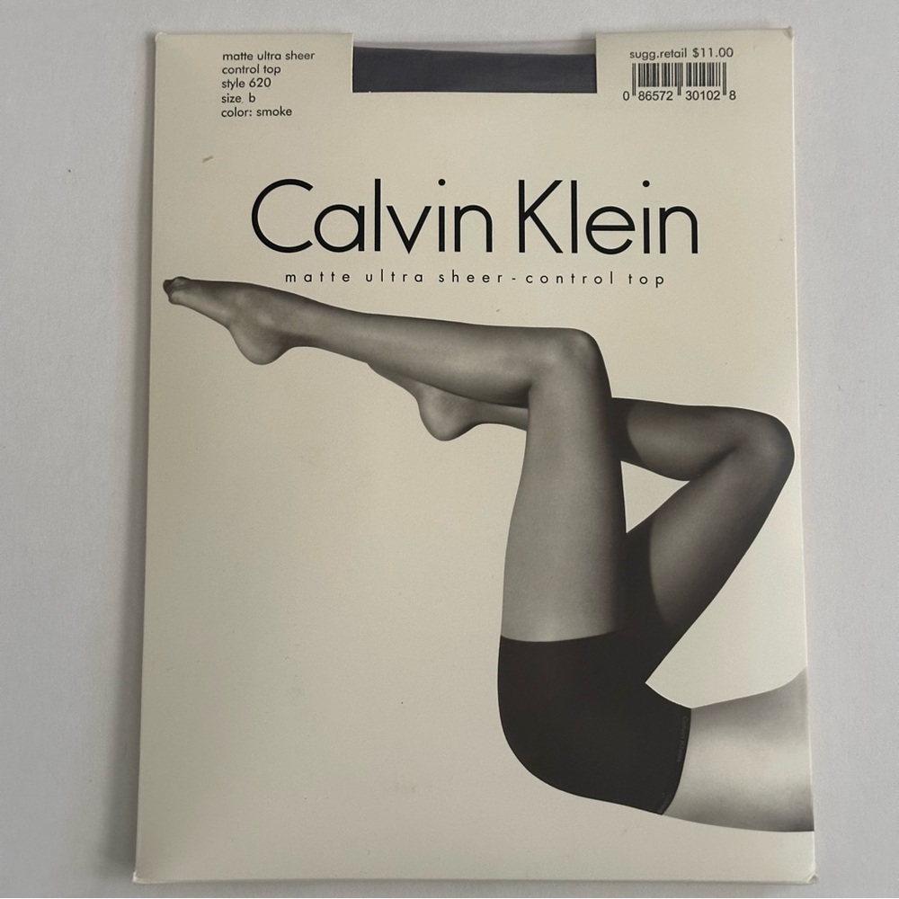 Vintage Calvin Klein Sheer Smoke Tights